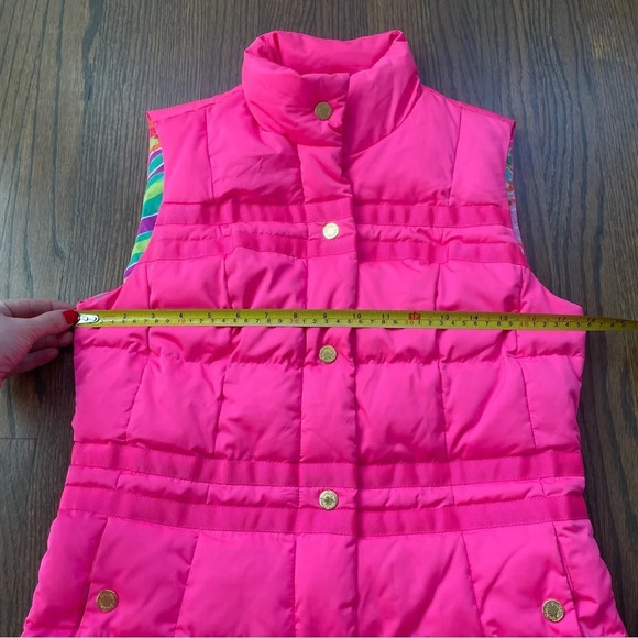 Lilly Pulitzer Kate Puffer Vest Small - Picture 4 of 9